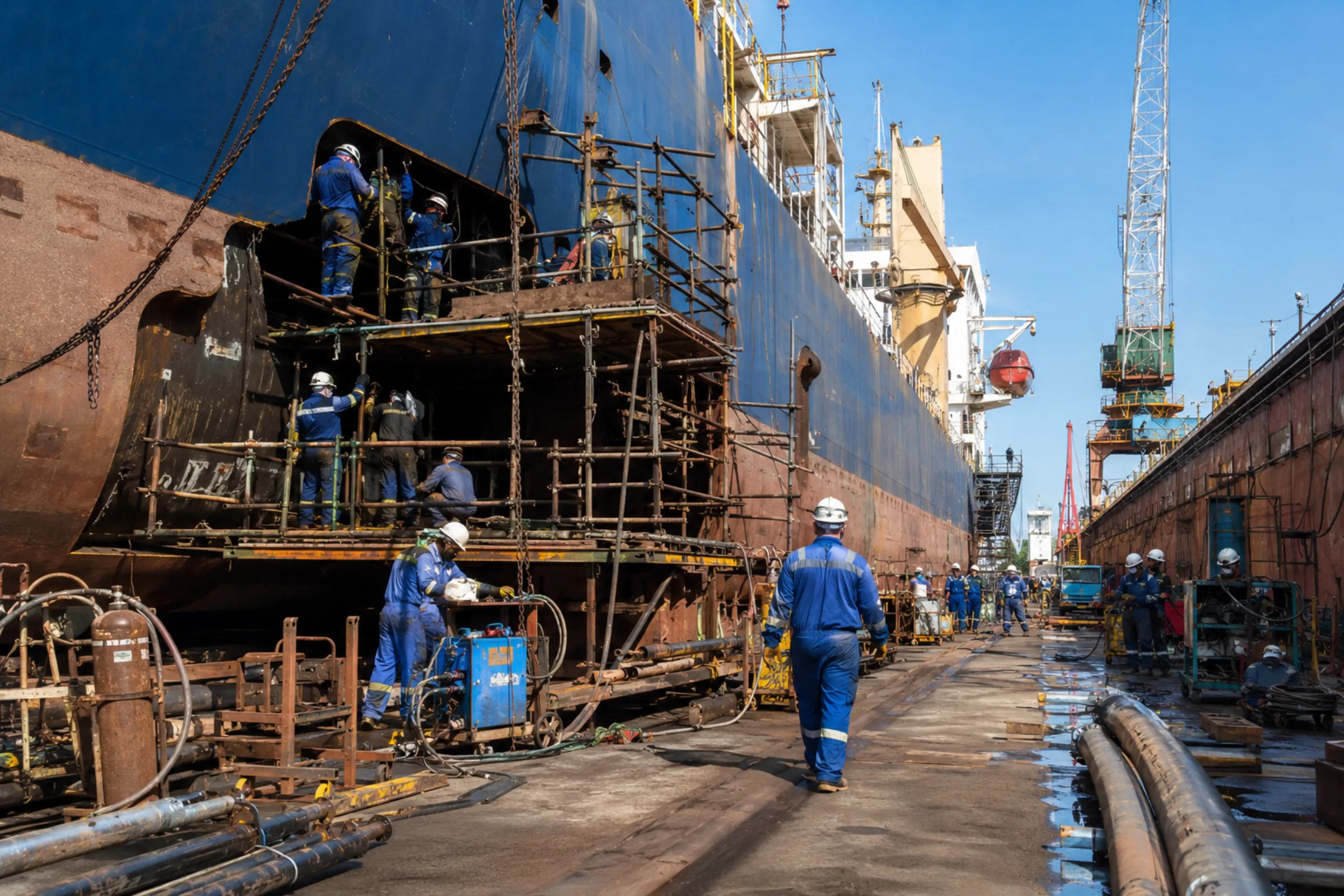 Сухой док и морская инфраструктура ЕРСАЙ